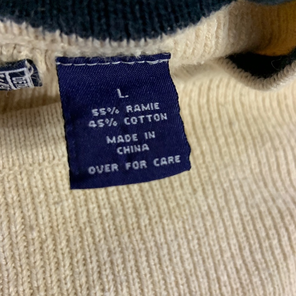 Beige Structure Sweater - Picture 4 of 4